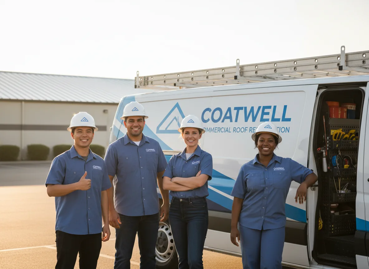 Commercial roof coating company in Mequon, WI